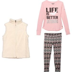 Avalanche Life is Better Outdoors NWOT Vest, Graphic T-Shirt and Leggings (M)